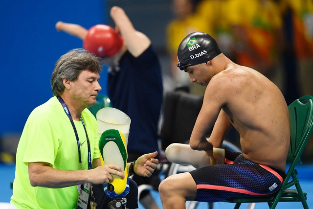 dias now has 16 medals and is closing in on becoming one of the most decorated paralympians of all time photo afp dias now has 16 medals and is closing in on becoming one of the most decorated paralympians of all time photo afp