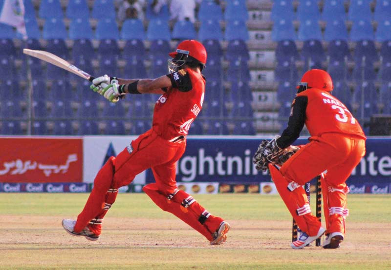 islamabad s win over lahore blues keeps them in with an outside chance of claiming a spot for the semi finals photo express