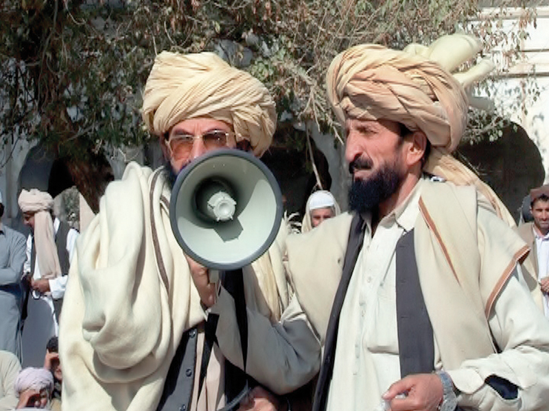 they called upon the officials in charge of both civil and military administration to take notice of these injustices otherwise the protesters would start agitation not only in north waziristan and bannu but also in peshawar and islamabad photo express