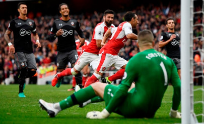 cazorla penalty gives arsenal late win over southampton cazorla penalty gives arsenal late win over southampton