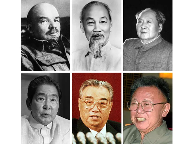 this combo of various file photos shows top l to r vladimir illyich ulianov better known as lenin at an undisclosed location ho chi minh alias nguy n ai qu c the founder of modern vietnam in 1966 an undated photo released by china 039 s official news agency xinhua of former chinese leader mao zedong at an undisclosed location bottom l to r philippine president ferdinand marcos during an interview with afp at the malacanang palace in manila on march 11 1985 an image by japan 039 s jiji press of north korean president kim il sung during celebrations marking his 80th birthday at kim il sung stadium in pyongyang on april 15 1992 and an image by north korea 039 s official korean central news agency kcna via kns of north korean leader kim jong il during a visit in beijing on may 8 2010 photo afp this combo of various file photos shows top l to r vladimir illyich ulianov better known as lenin at an undisclosed location ho chi minh alias nguy n ai qu c the founder of modern vietnam in 1966 an undated photo released by china 039 s official news agency xinhua of former chinese leader mao zedong at an undisclosed location bottom l to r philippine president ferdinand marcos during an interview with afp at the malacanang palace in manila on march 11 1985 an image by japan 039 s jiji press of north korean president kim il sung during celebrations marking his 80th birthday at kim il sung stadium in pyongyang on april 15 1992 and an image by north korea 039 s official korean central news agency kcna via kns of north korean leader kim jong il during a visit in beijing on may 8 2010 photo afp