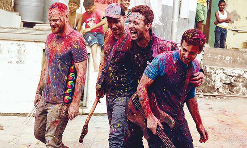 coldplay had shot hymn for the weekend in india photo file