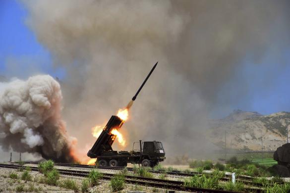 a view of a missile fired during a drill in this undated photo released by north korea 039 s korean central news agency kcna in pyongyang photo reuters