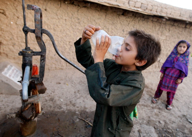 the government also planned to launch a water supply scheme for the provincial capital for which a feasibility study has been completed photo afp the government also planned to launch a water supply scheme for the provincial capital for which a feasibility study has been completed photo afp