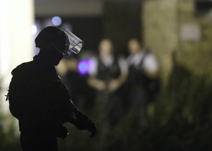 french policemen take part in a police raid in boussy saint antoine near paris france september 8 2016 photo reuters