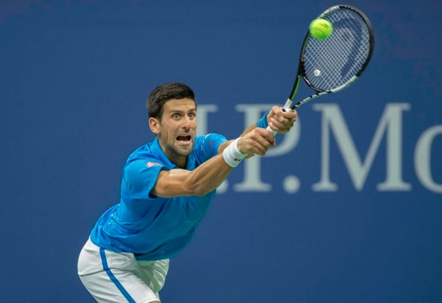 novak djokovic srb in action during his match against stanislas wawrinka sui on september 11 2016 photo reuters novak djokovic srb in action during his match against stanislas wawrinka sui on september 11 2016 photo reuters
