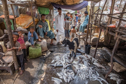 step into karachi s largest slum