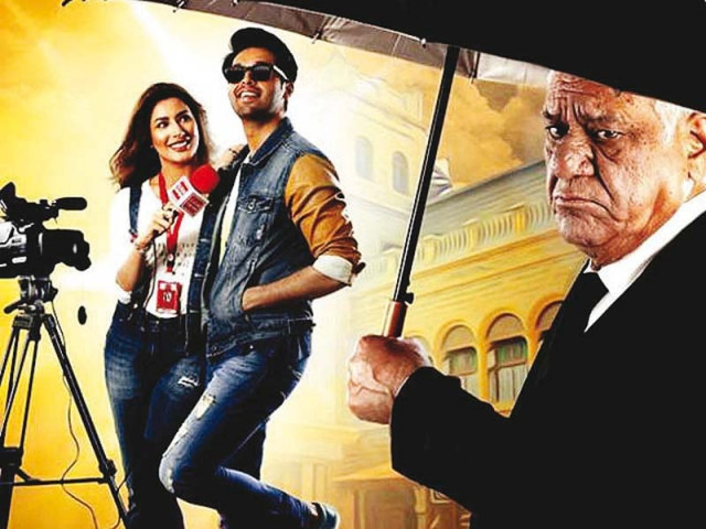 actor in law stars fahad mustafa mehwish hayat and om puri in lead roles photo file