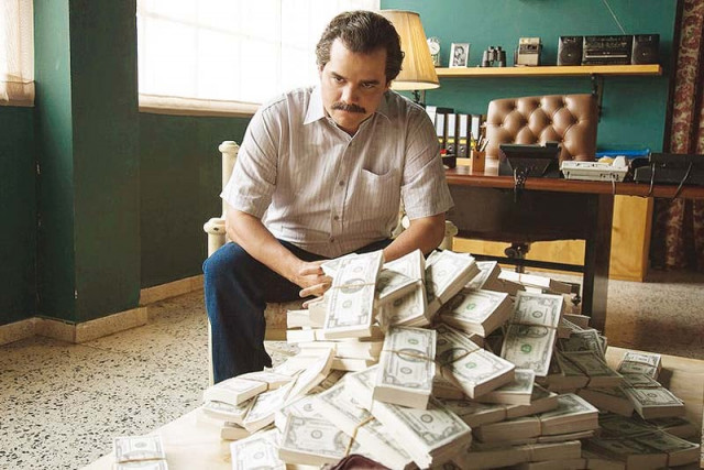 pablo escobar is played by actor wagner moura who bows out of the show towards the end of season two photo file pablo escobar is played by actor wagner moura who bows out of the show towards the end of season two photo file