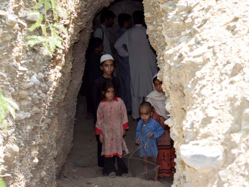 there and back again carving homes in khyber agency s caves