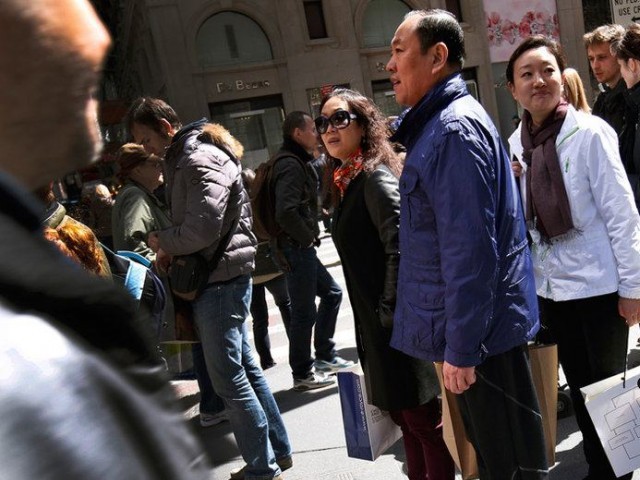 the number of visitors from china has dropped almost 24 in the months photo reuters