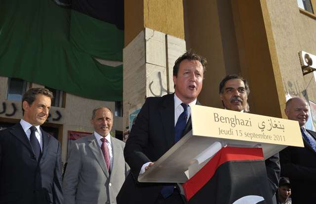 britain s libya intervention flawed cameron to blame lawmakers