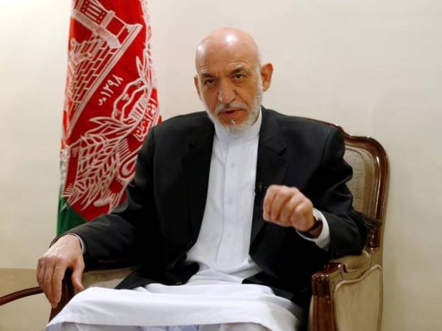 ex afghan leader attacks new us combat rules urges taliban to talk peace