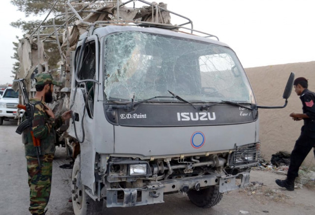 two balochistan constabu lary personnel were killed and nine others including six constabulary personnel were injured after their patrol vehicle ran over a remotely controlled bomb in the saryab mills area in quetta photo express two balochistan constabu lary personnel were killed and nine others including six constabulary personnel were injured after their patrol vehicle ran over a remotely controlled bomb in the saryab mills area in quetta photo express