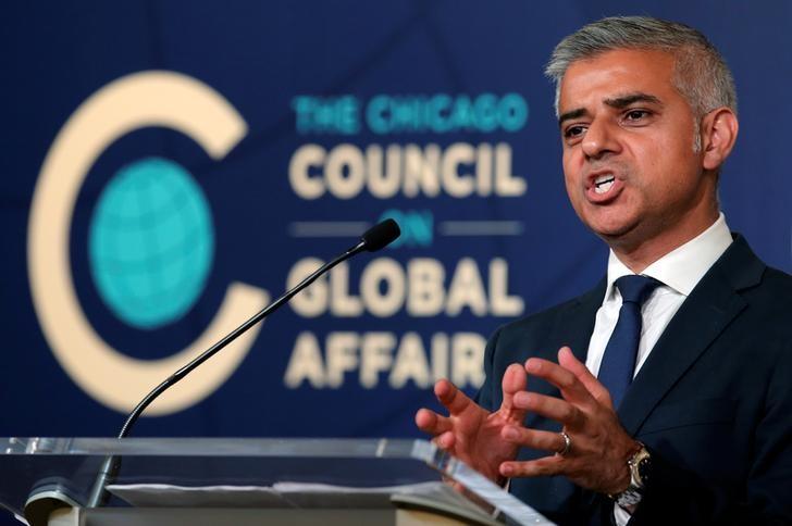 mayor of london sadiq khan speaks at the chicago council on global affairs in chicago illinois u s september 15 2016 photo reuters