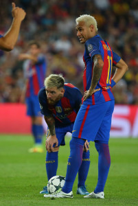 neymar takes on messi in trichological warfare neymar takes on messi in trichological warfare