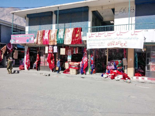 goods on display at nli market gilgit photo express goods on display at nli market gilgit photo express