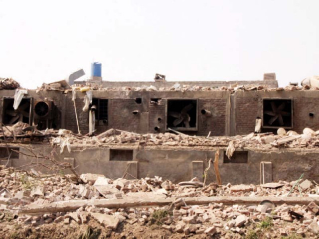 the bakery plant following the fatal blast photo abid nawaz express the bakery plant following the fatal blast photo abid nawaz express