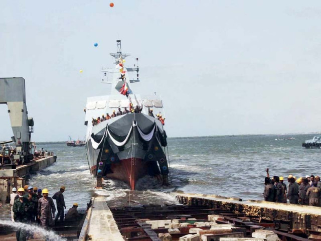 pakistan navy s fast attack craft is launched at karachi shipyard photo app pakistan navy s fast attack craft is launched at karachi shipyard photo app