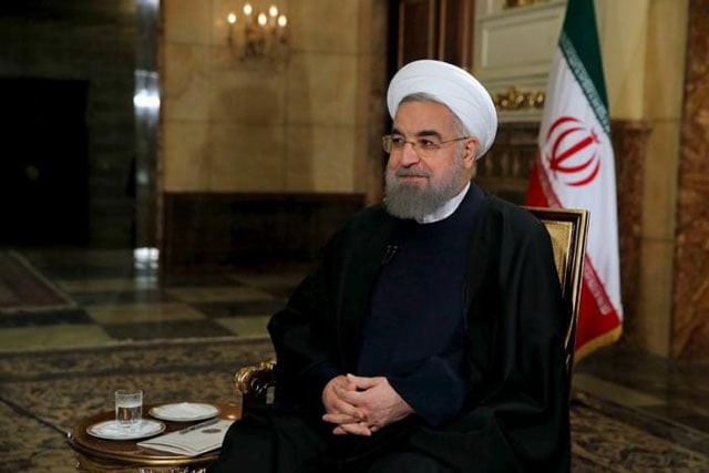 iranian president hassan rouhani attends an interview with state tv in tehran iran february 2 2016 photo reuters iranian president hassan rouhani attends an interview with state tv in tehran iran february 2 2016 photo reuters