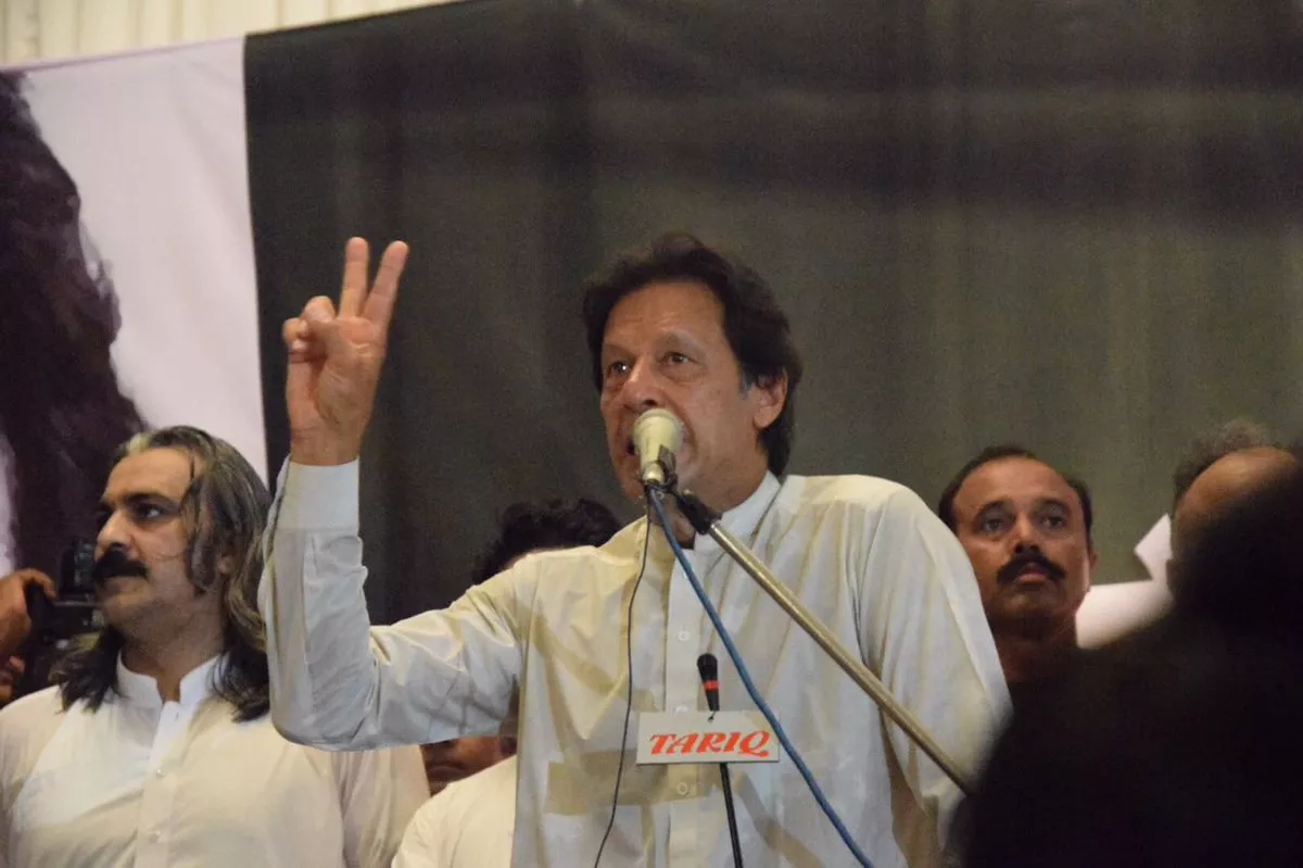 imran khan addresses pti convention in islamabad on sunday photo pti imran khan addresses pti convention in islamabad on sunday photo pti