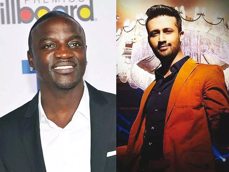 aslam and akon will shoot the video for the song at a five star hotel in india photos file aslam and akon will shoot the video for the song at a five star hotel in india photos file