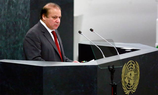 nawaz will urge us president to use his influence to stop rights violations by indian forces photo reuters