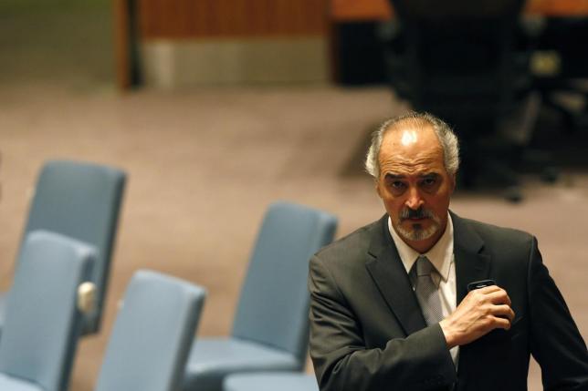 syria 039 s un ambassador bashar ja 039 afari walks through the hall during the un security council meeting on syria at the 68th united nations general assembly in new york photo reuters