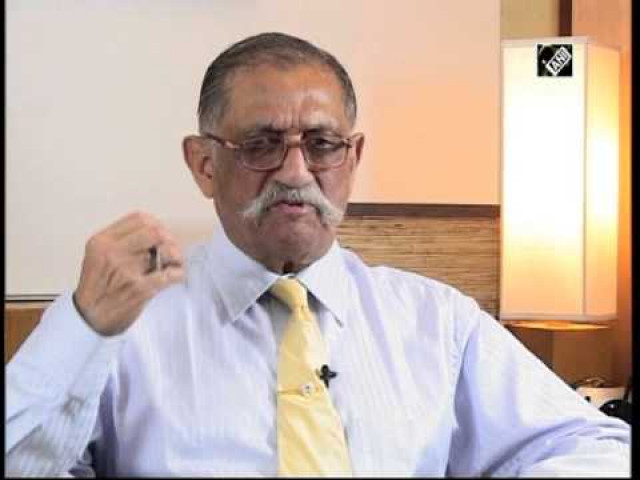 ex indian army chief shankar roychowdhury photo file ex indian army chief shankar roychowdhury photo file