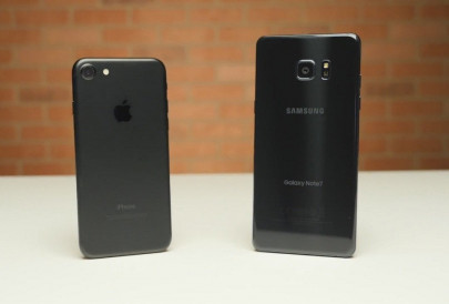 iphone 7 vs samsung s galaxy note 7 which is faster