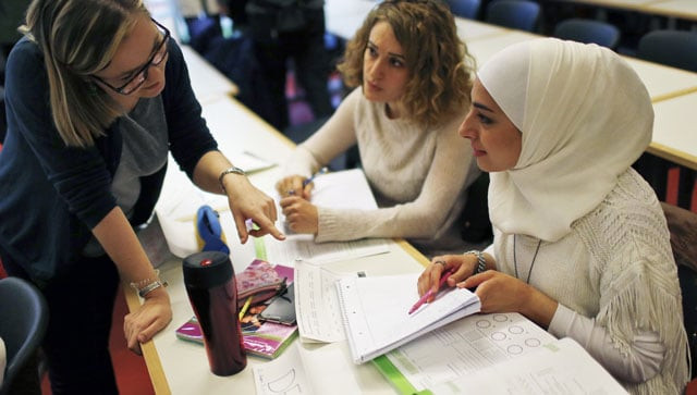 file photo of a muslim student during a classroom session photo reuers file photo of a muslim student during a classroom session photo reuers