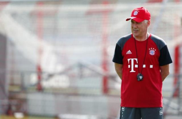 bayern munich 039 s new coach carlo ancelotti attends first team training photo reuters