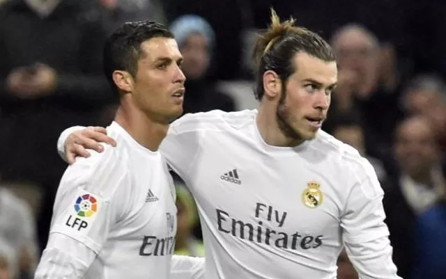 real madrid stars cristiano ronaldo and gareth bale celebrating a goal photo afp real madrid stars cristiano ronaldo and gareth bale celebrating a goal photo afp