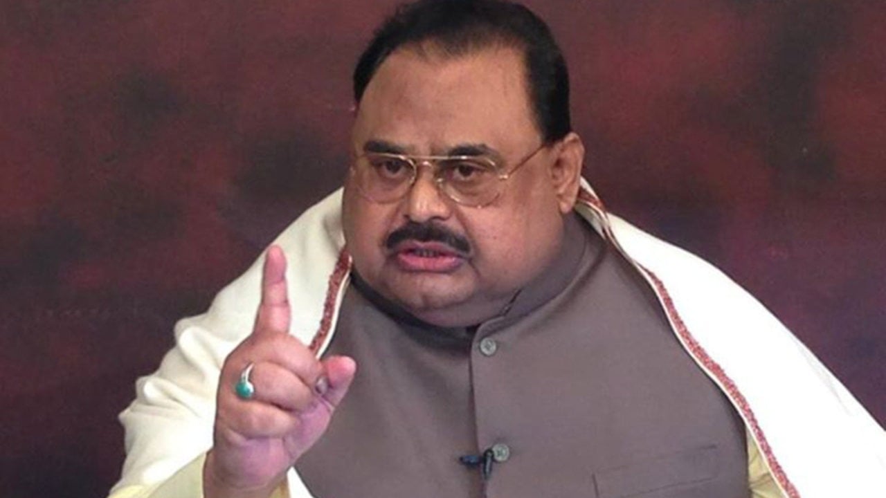 a file photo of mqm founder altaf hussain