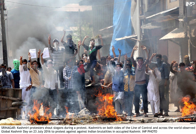 the uri attack was a drama staged by new delhi to divert the world s attention from indian occupied kashmir where occupational troops killed hundreds of innocent people and made hundreds of children blind the acting president added photo inp
