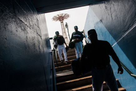the pakistani team left the field after its workout on tuesday at mcu park in brooklyn pakistan fields no players born or raised in the united states photo new york times