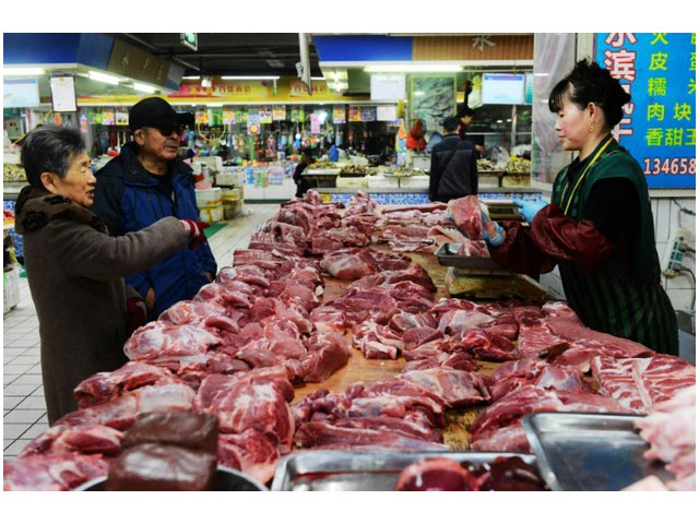 annual beef consumption in china has risen to 3 8kg per capita in 2015 according to oecd data up from less than 3kg in 2005 photo afp