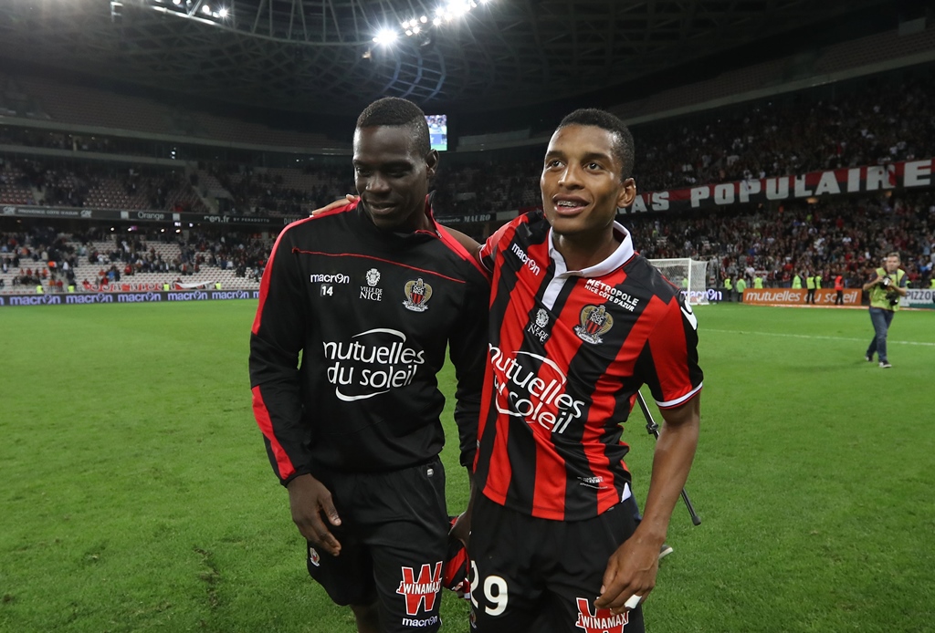 mario balotelli l on september 21 2016 at allianz riviera stadium in nice photo afp