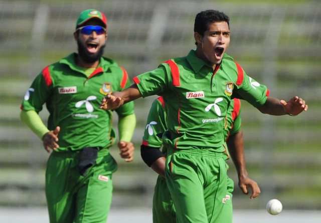 bangladeshi cricketer shafiul islam is recalled for three match series against afghanistan photo afp bangladeshi cricketer shafiul islam is recalled for three match series against afghanistan photo afp