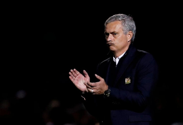 manchester united manager jose mourinho celebrating his team 039 s victory on september 21 2016 photo reuters manchester united manager jose mourinho celebrating his team 039 s victory on september 21 2016 photo reuters