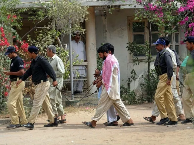 the atc judge granted a 14 day extension in the remands of suspects mohsin ali moazzam ali and khalid shamim photo afp the atc judge granted a 14 day extension in the remands of suspects mohsin ali moazzam ali and khalid shamim photo afp