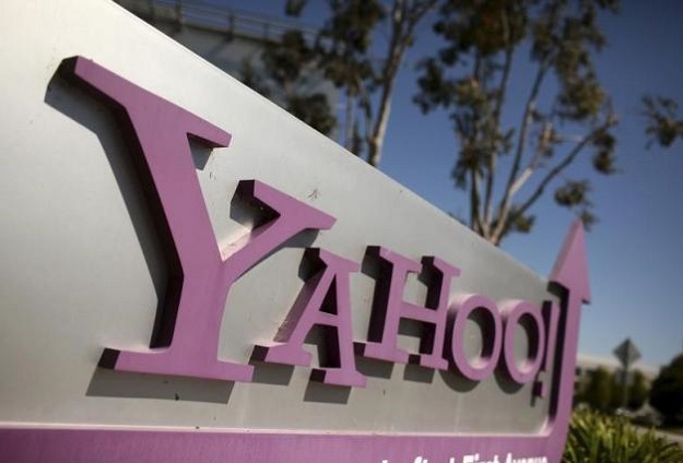 the yahoo logo is shown at the company 039 s headquarters in sunnyvale california photo reuters