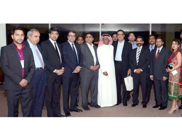 group photo taken at the midas communication aspire world investments mou signing ceremony photo express