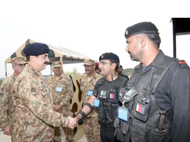gen raheel sharif visits national counter terrorism centre near kharian photo inp gen raheel sharif visits national counter terrorism centre near kharian photo inp