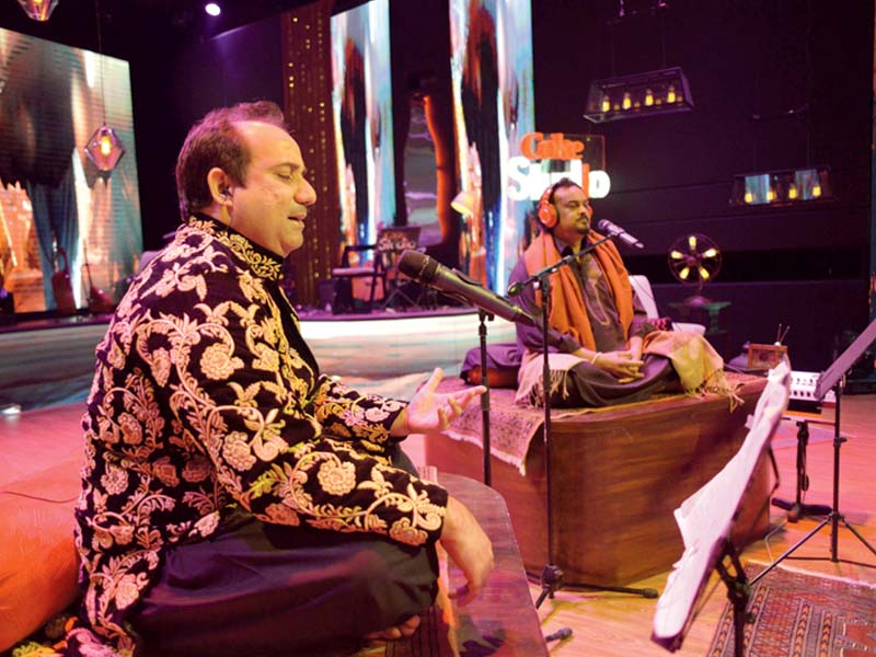 amjad sabri and rahat fateh ali khan recreated a sabri brothers and nusrat fateh ali khan collaboration from over 40 years ago photo publicity