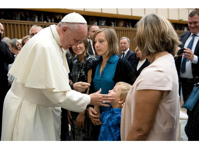 pope francis meets relatives and close friends of the more than 80 victims of the attack in nice during a special audience in paul vi hall at the vatican september 24 2016 photo reuters pope francis meets relatives and close friends of the more than 80 victims of the attack in nice during a special audience in paul vi hall at the vatican september 24 2016 photo reuters