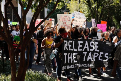 charlotte police release video of fatal shooting after protests