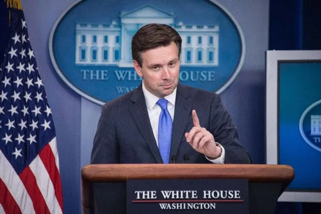white house spokesperson josh earnest pictured on july 11 2016 photo afp white house spokesperson josh earnest pictured on july 11 2016 photo afp