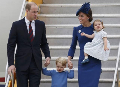 kids in tow prince william kate begin visit to canada