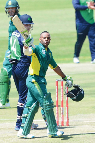 bavuma made the most of his odi chance and has surely made a case for his inclusion in the side against australia photo courtesy csa bavuma made the most of his odi chance and has surely made a case for his inclusion in the side against australia photo courtesy csa